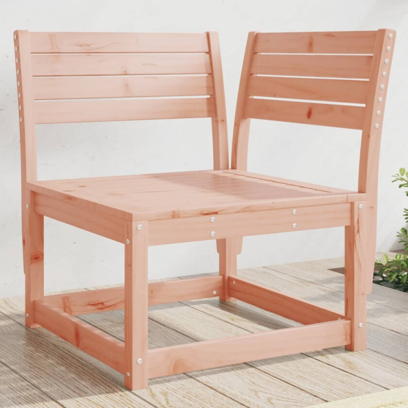 Hagesofa for hjørne 73x73x78 cm heltre douglasgran