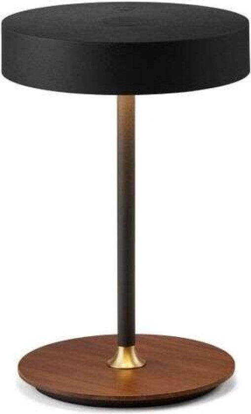 På farten - batteri bordlampe - svart