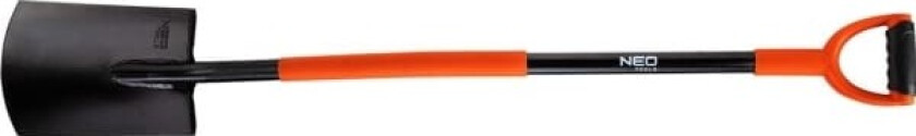 Neo rett metall spade (95-007)