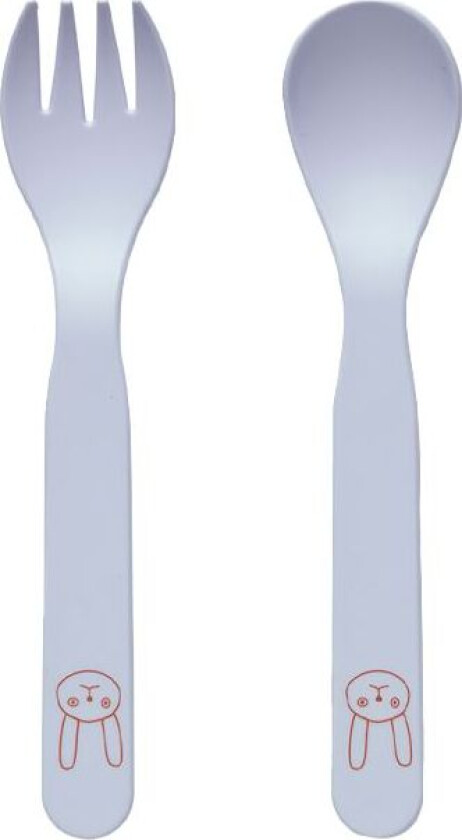 Pullo Bestikksett Ice Blue