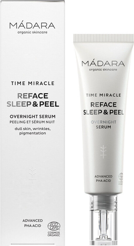 Mádara Time Miracle Reface Sleep & Peel Overnight Serum 30 ml