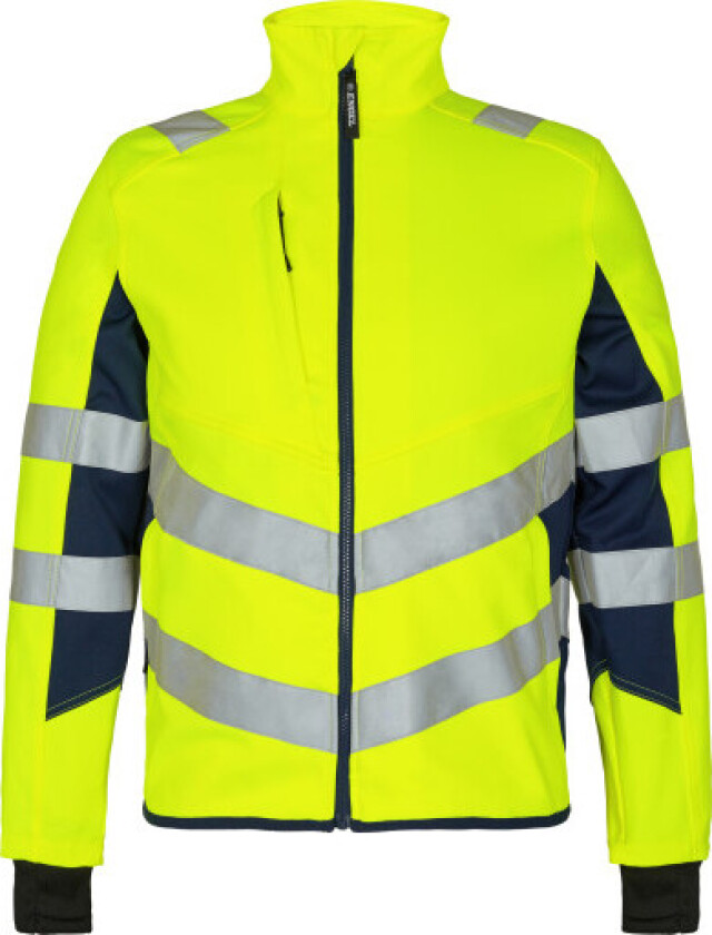 arbeidsjakke 1544, EN 20471 klasse 2, gul/blå, str XS