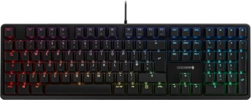 G80-3000N RGB - Tastatur - Nordisk - Svart