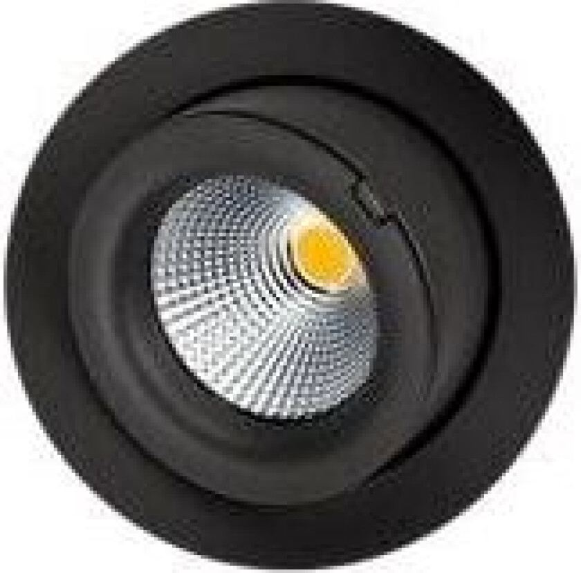 Downlight Junistar Exclusive LED 9W 2700K, sort