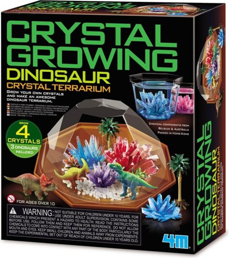 Crystal Growing / Dinosaur Crystal Terrarium (EU)