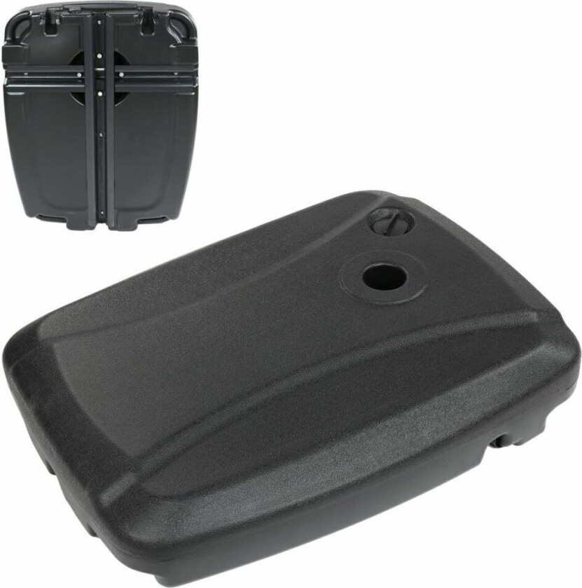 Parasollfot 80 x 60 x 15 cm Sort Plast