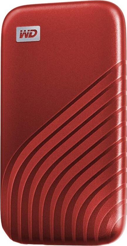 My Passport SSD - 1TB - Red