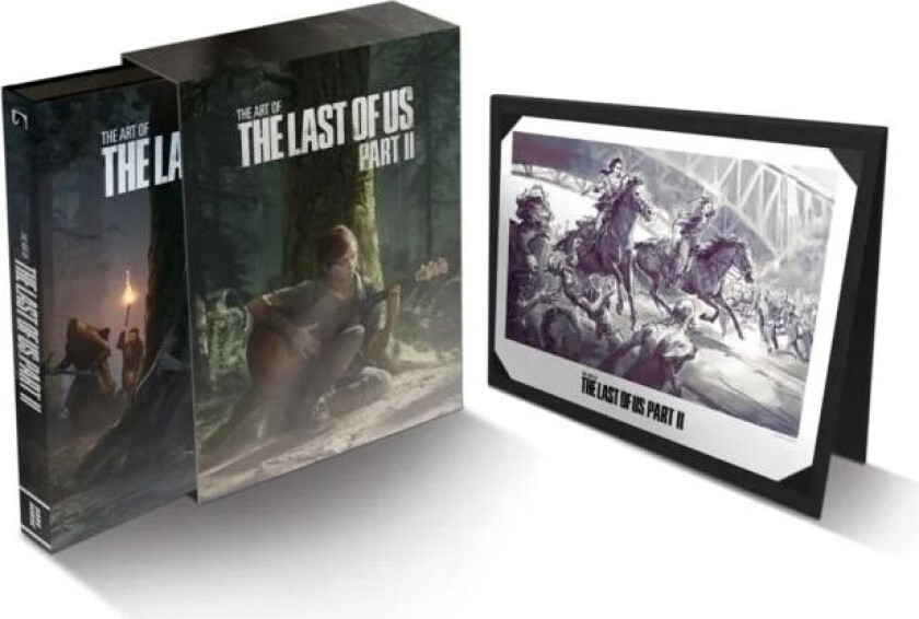 The Art Of The Last Of Us Part Ii Deluxe Edition av Naughty Dog