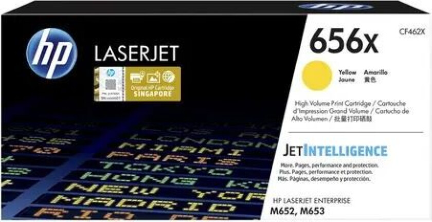 Hp Toner Gul 656x - M652/m653