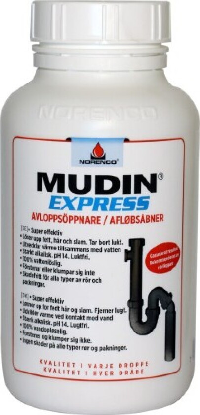 NORENCO MUDIN EXPRESS AVLØPSÅPNER