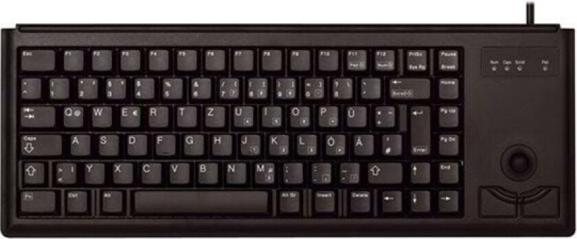 Cherry G84-4400 With Trackball Kablet Nordisk Tastatur