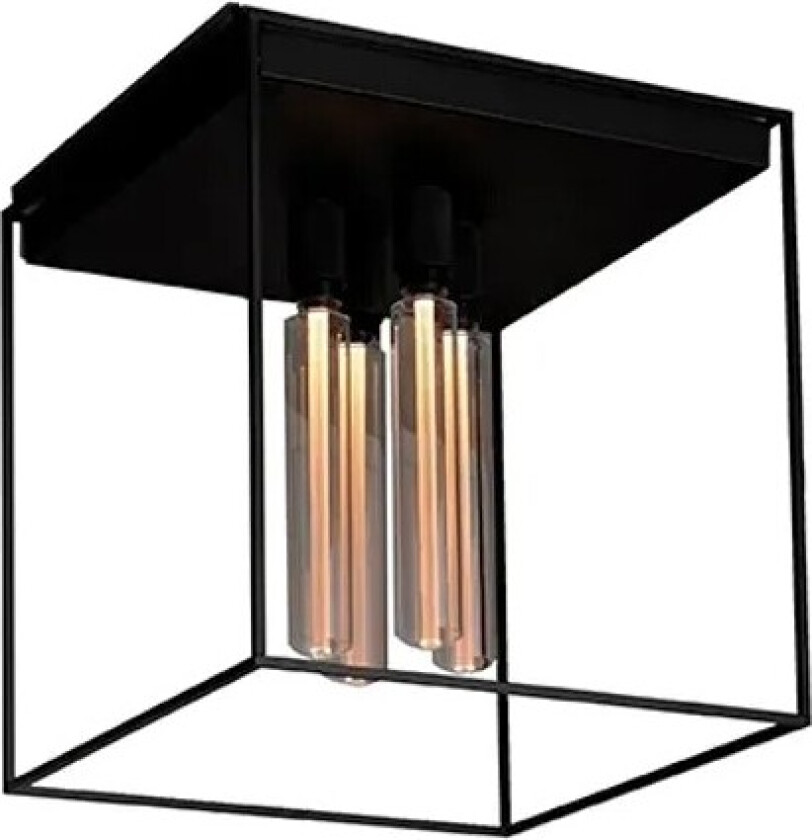 - Caged 4.0 Taklampe Black Marble