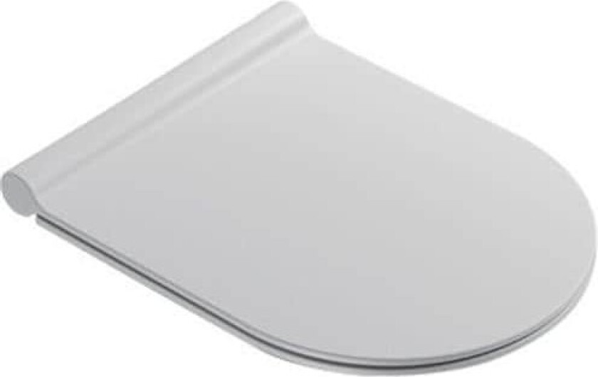 Plus toalettsete , soft close, avtagbar, matt hvit