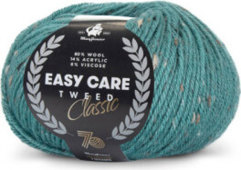 Easy Care Classic Tweed Garn 599 Mørk akvamarin