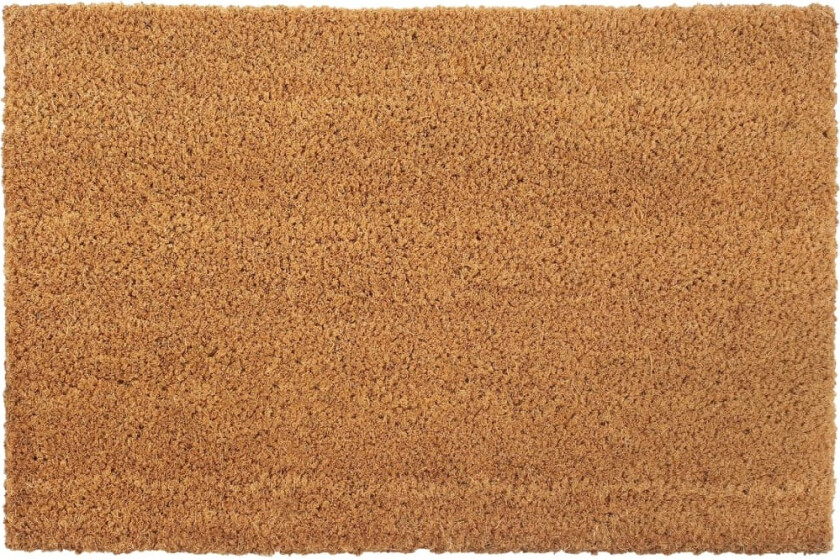Dørmatte naturlig 40x60 cm tuftet kokosfiber