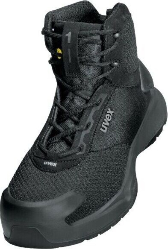 Uvex 1 x-craft, Hansker, Voksen, Vernestøvler, Svart, Ingen mønster, Blondelukking