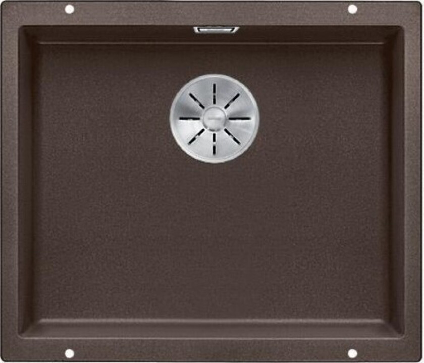 Subline 500-U UXI kjøkkenvask, 53x46 cm, brun