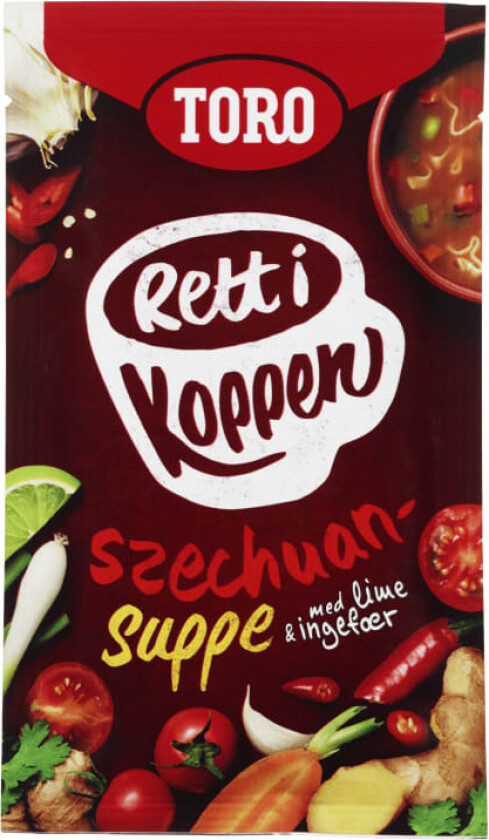 Suppe Szechuan 22g Rett i Koppen