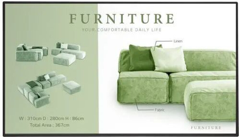 65UM5N-H - 65 Diagonalklasse UM5N-H Series LED-bakgrunnsbelyst LCD-skjerm - intelligent skilting med Integrated Pro:Idiom - webOS - 4K UHD (2160p) 3840 x 2160 - Direct LED - svart