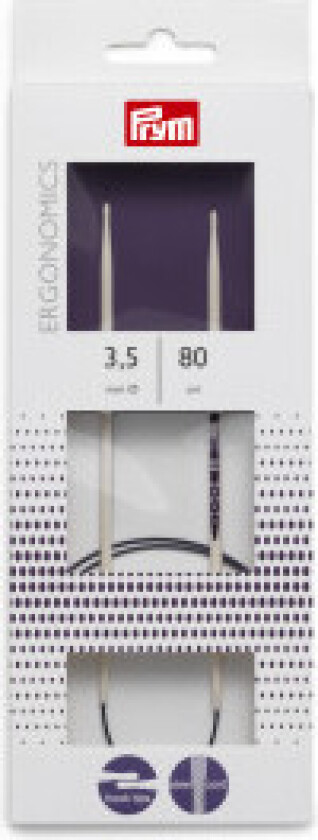 Ergonomics Rundpinner Plast 80cm 3,50mm / 31.5in US4