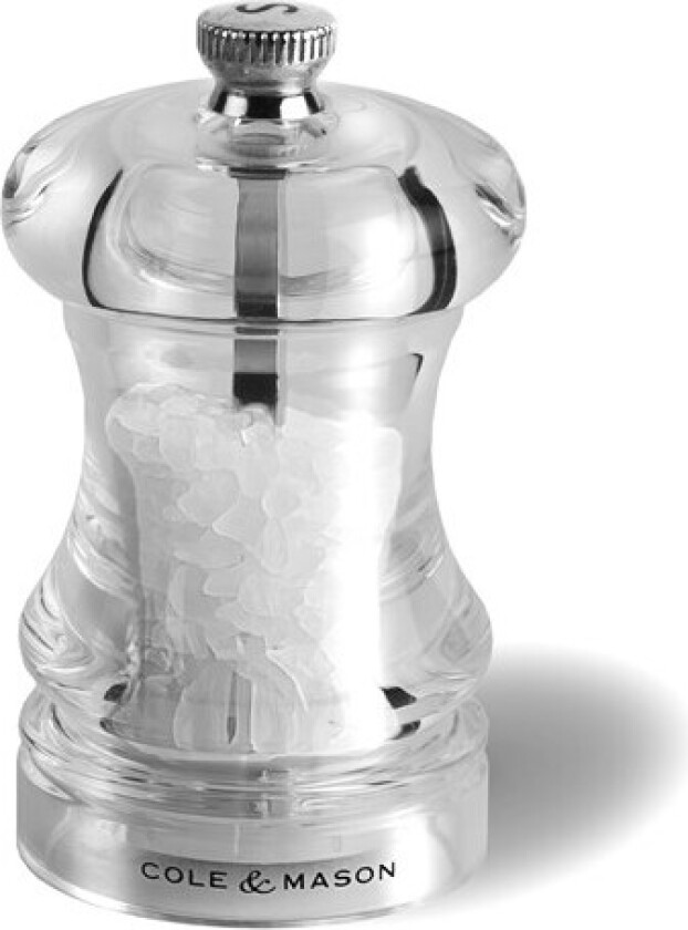Acrylic Capstan Salt Mill 8,5 cm