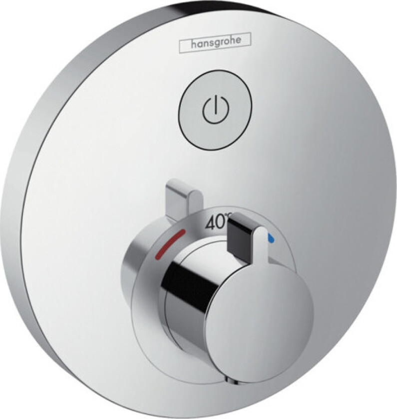 ShowerSelect S dusjbatteri, krom