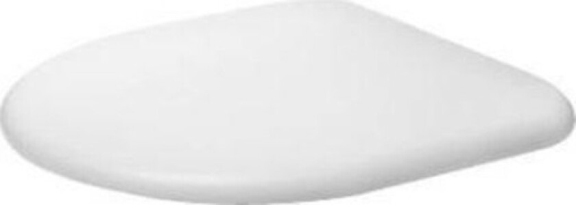 Durahvit Architec toalettsete, soft close, avtagbar, hvit