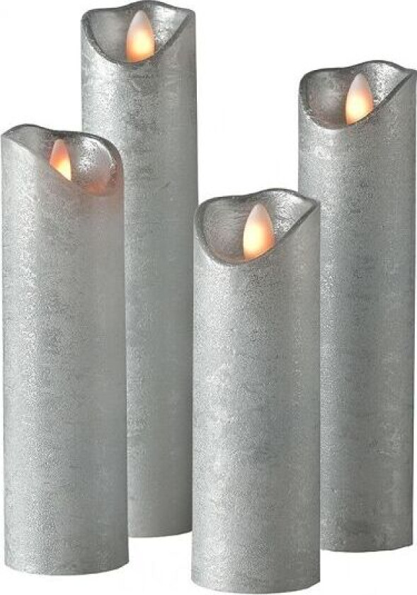 Bilde av Shine Led Candle, Set Of 4, Remote Controllable, Timer Function, Multi Led