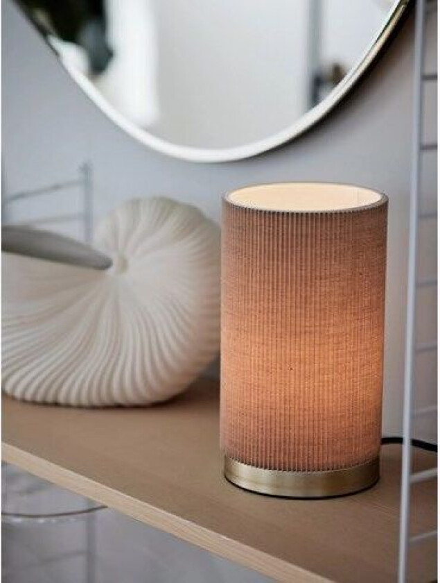 Dora Bordlampe Beige 25cm