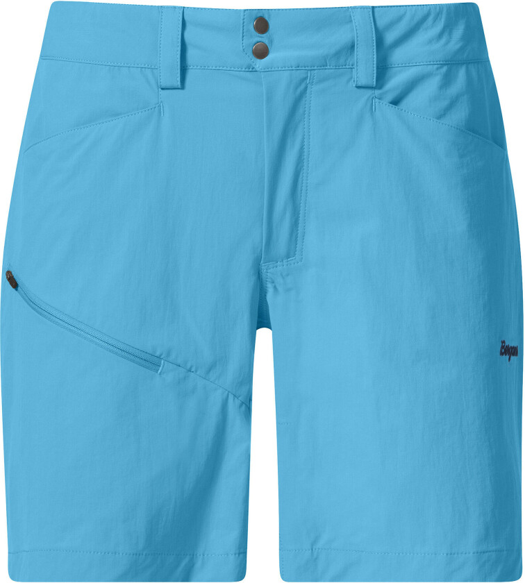 Bergans Of Norway Rabot Light Softshell Shorts Dame Aqua Lagoon 36