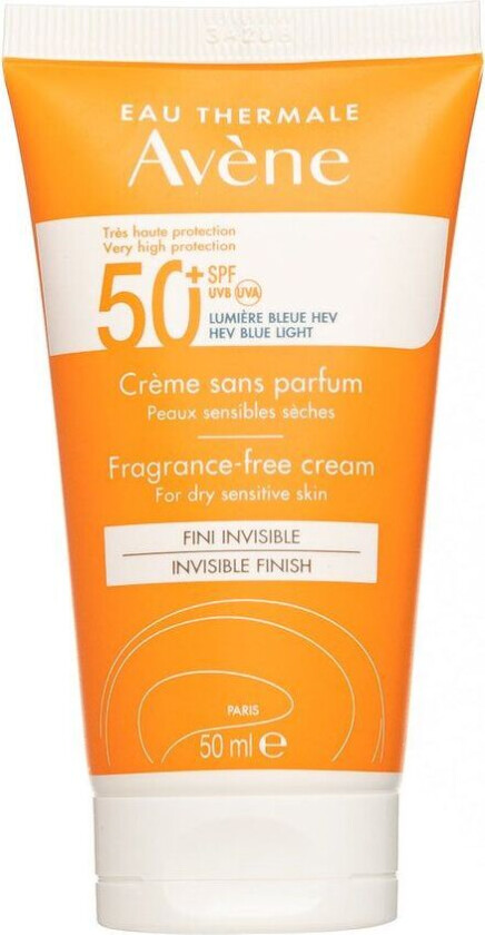 Avene Sun Face Cream Spf50+ 50m