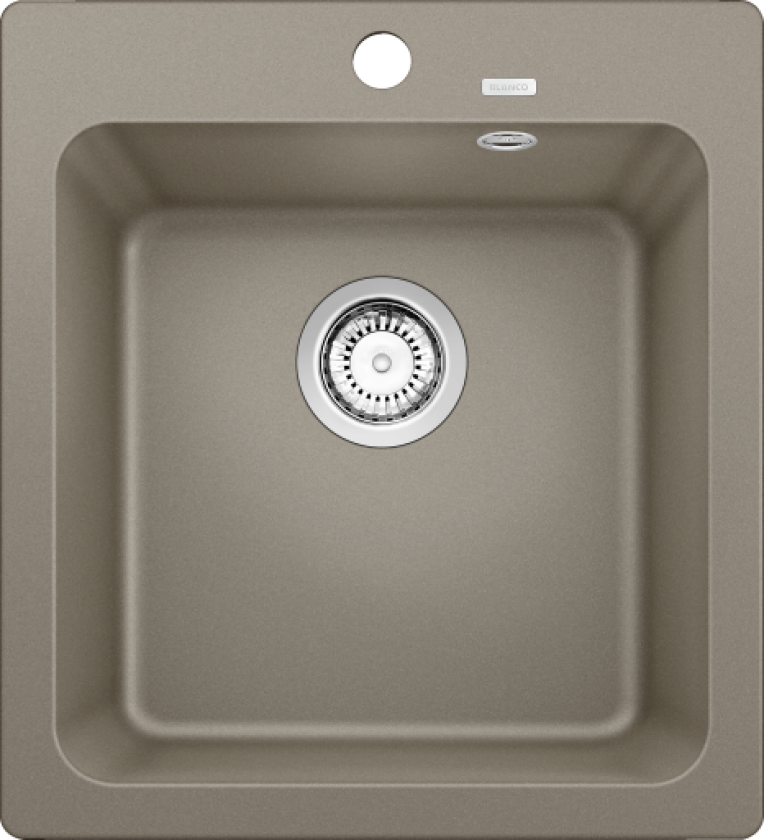 BLANCO NAYA 45 UX kjøkkenvask 46,5 x 51 cm Silgranit® trøffel