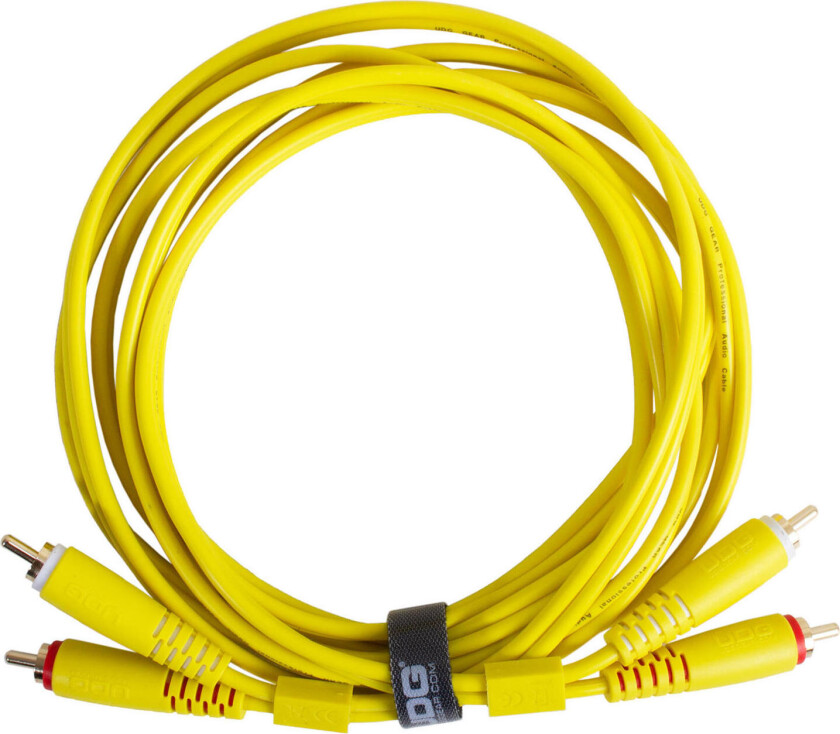 Gear Lydkabel 2x Rca - 2x Rca Yellow 1,5m