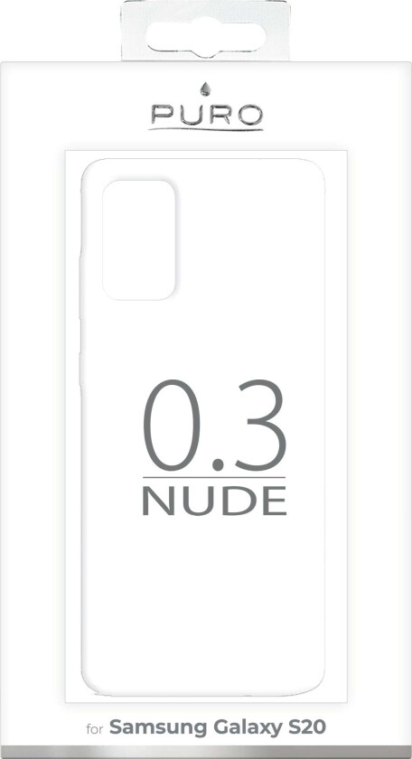 Nude 0.3 Samsung S20 G980 przeźroczysty SGS11L03NUDETR
