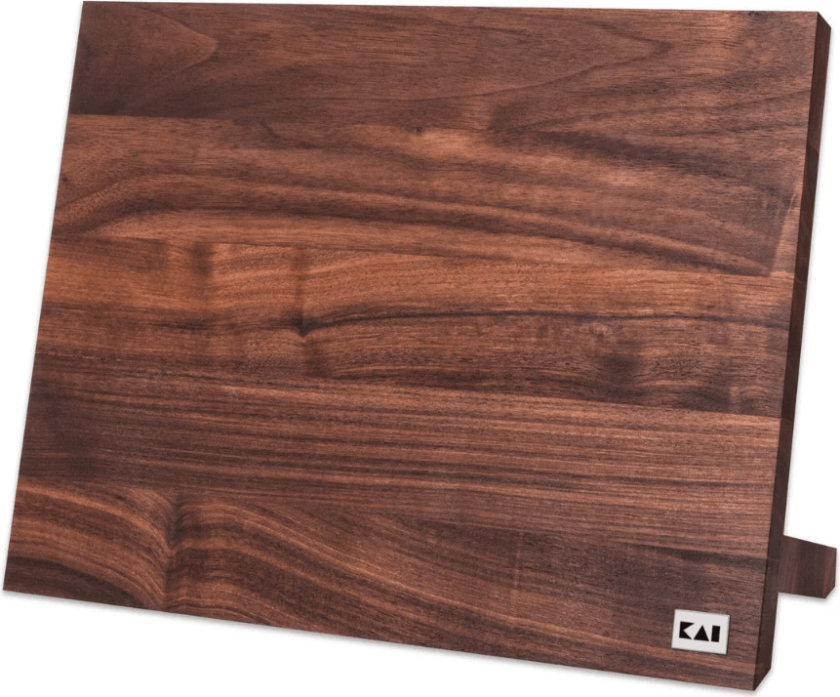 Knivblokk plate valnøtt