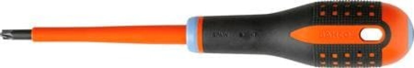 ERGO LAUS skruetrækkere BE-8710S Pozidriv® PZ2 og ligekærv 6,0 klinge 100mm, håndtag 36x122 total længde 222mm