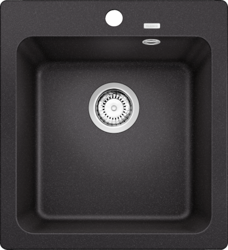 BLANCO NAYA 45 UX kjøkkenvask 46,5 x 51 cm Silgranit® antrasitt