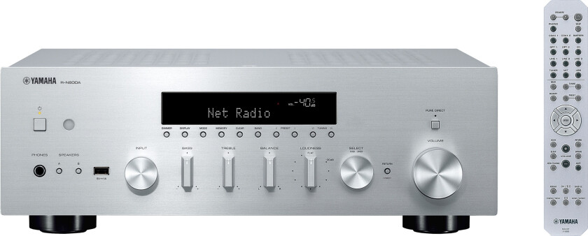 R-N600a - Sølv Stereoreceiver