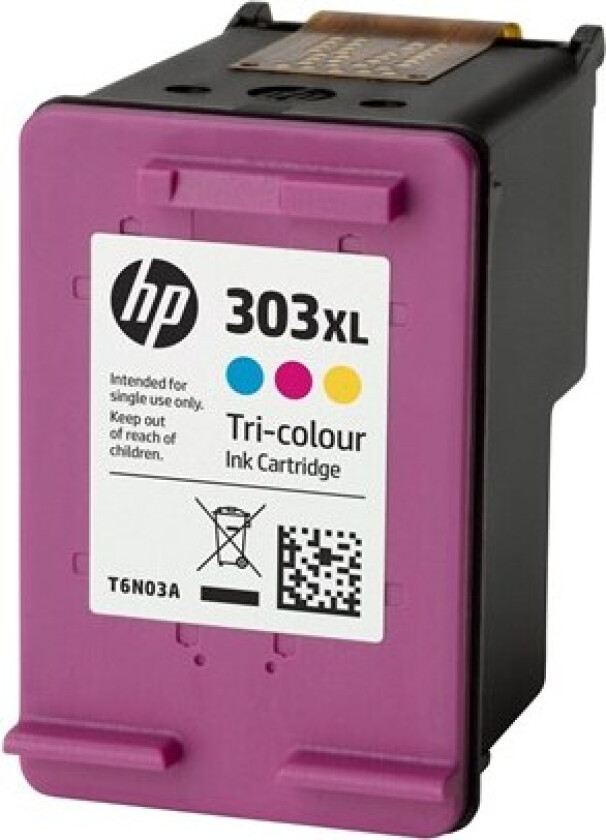 303XL / T6N03AE - High Yield (Cyan Magenta Yellow) Ink - Blekkpatron Colour (cyan, magenta, yellow)