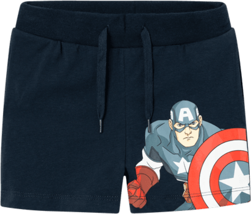 Mayan Captain America shorts - dark sapphire