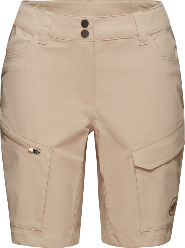 Zinal Hybrid Shorts Women Savannahdark Sand 38