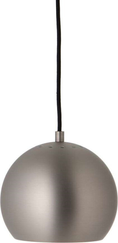 BALL PENDANT 18 CM - MATT BRUSHED SATIN