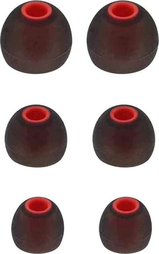 Øreputer 6-pak JBL Tune 115BT - Svart/rød