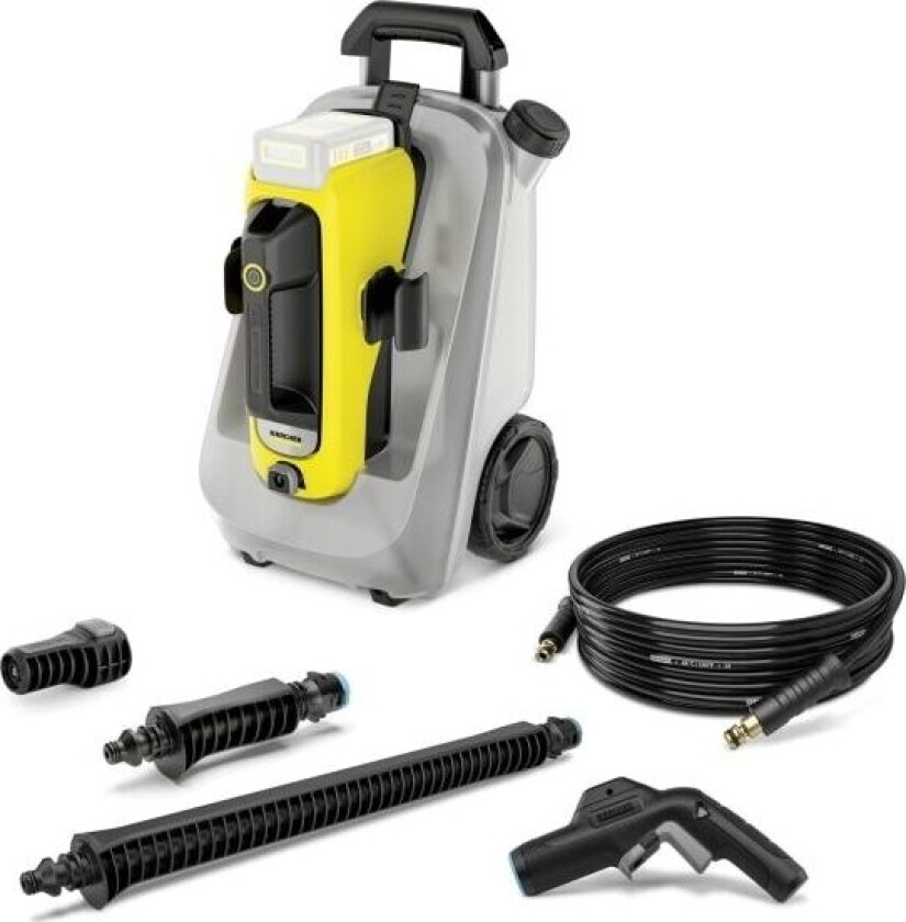 Kärcher OC 6-18 PREMIUM pressure washer Upright Battery 200 l/h Black, Grey, Yellow
