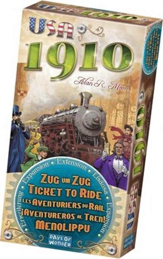 Ticket To Ride Usa 1910 (Utvidelespakke)