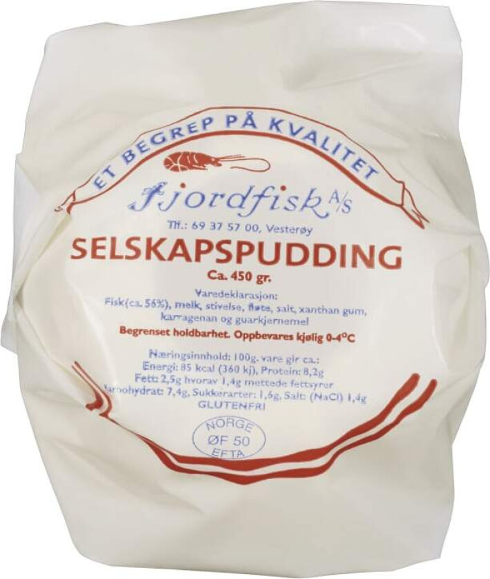 Selskapspudding Fersk 450g