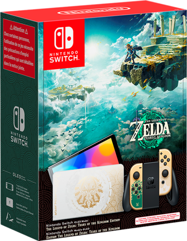 Bilde av Switch OLED TLOZ: Tears of the Kingdom (Limited Edition)