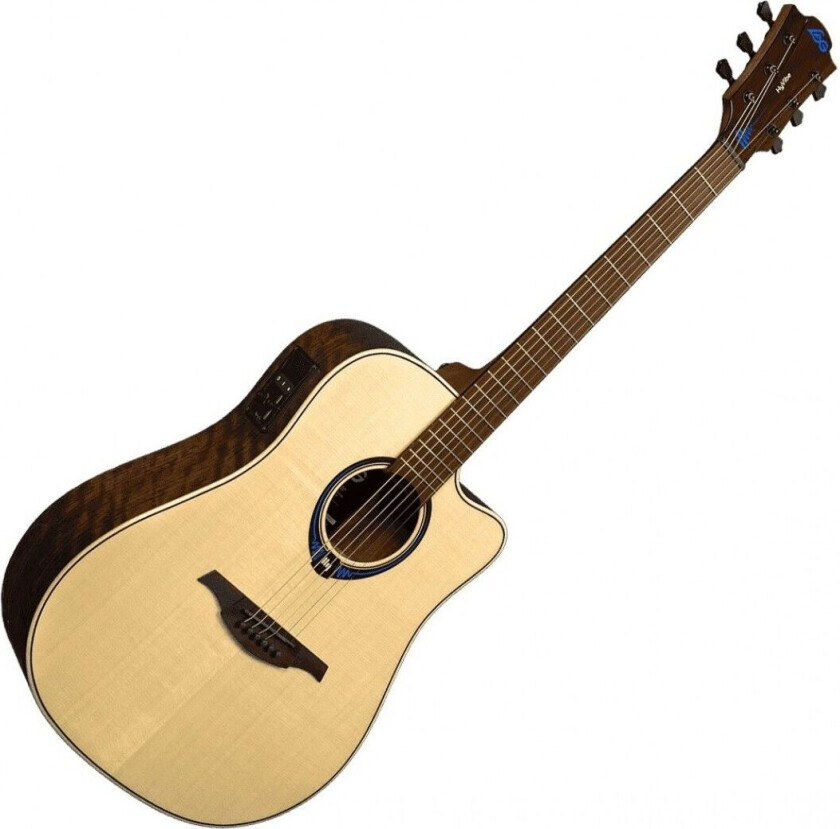 Lag Guitars Glh Thv20dce Hyvibe, Cutaway, Glossy, Case