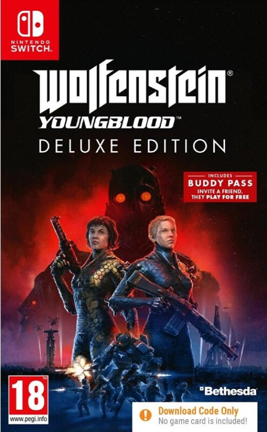 Wolfenstein: Youngblood - Deluxe Edition (Code in a box) - Nintendo Switch - FPS