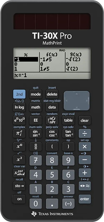 Calculator Ti-30x Pro Mathprint